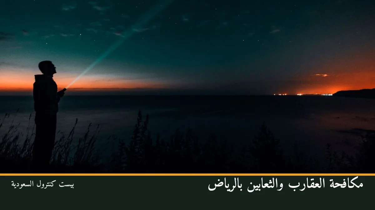 مكافحة العقارب والثعابين بالرياض